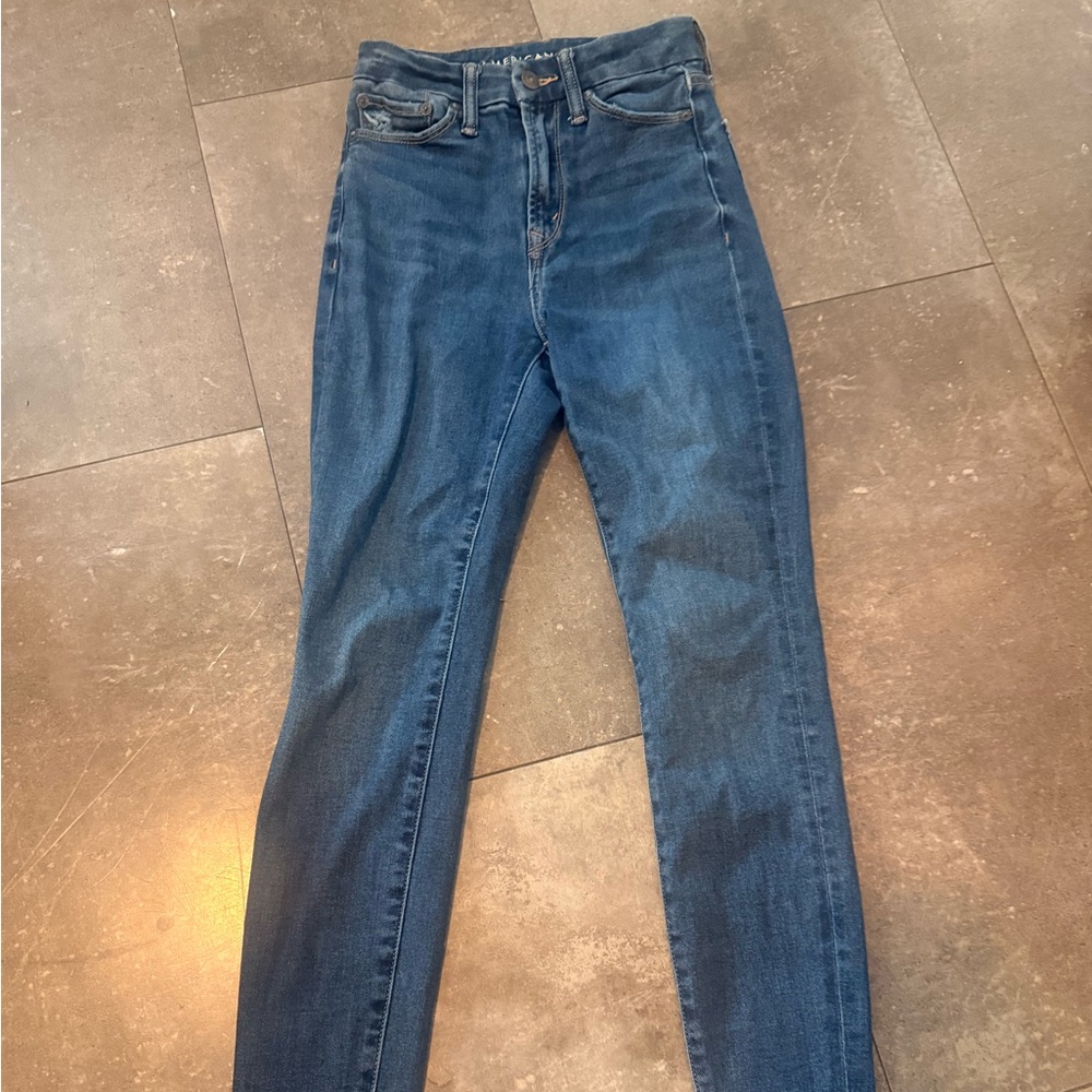 AGL Dark Blue Women's Skinny Jeans